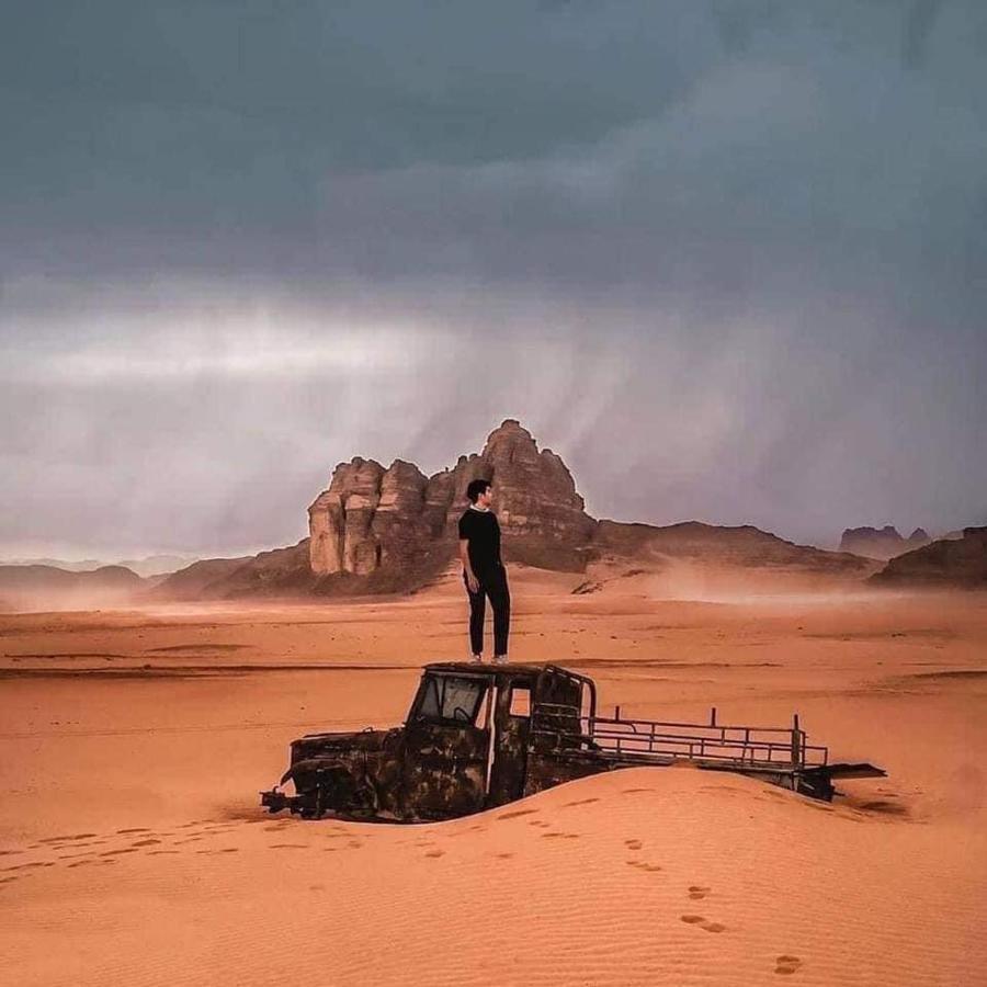 Star Guide Luxury Camp Hotell Wadi Rum Exteriör bild
