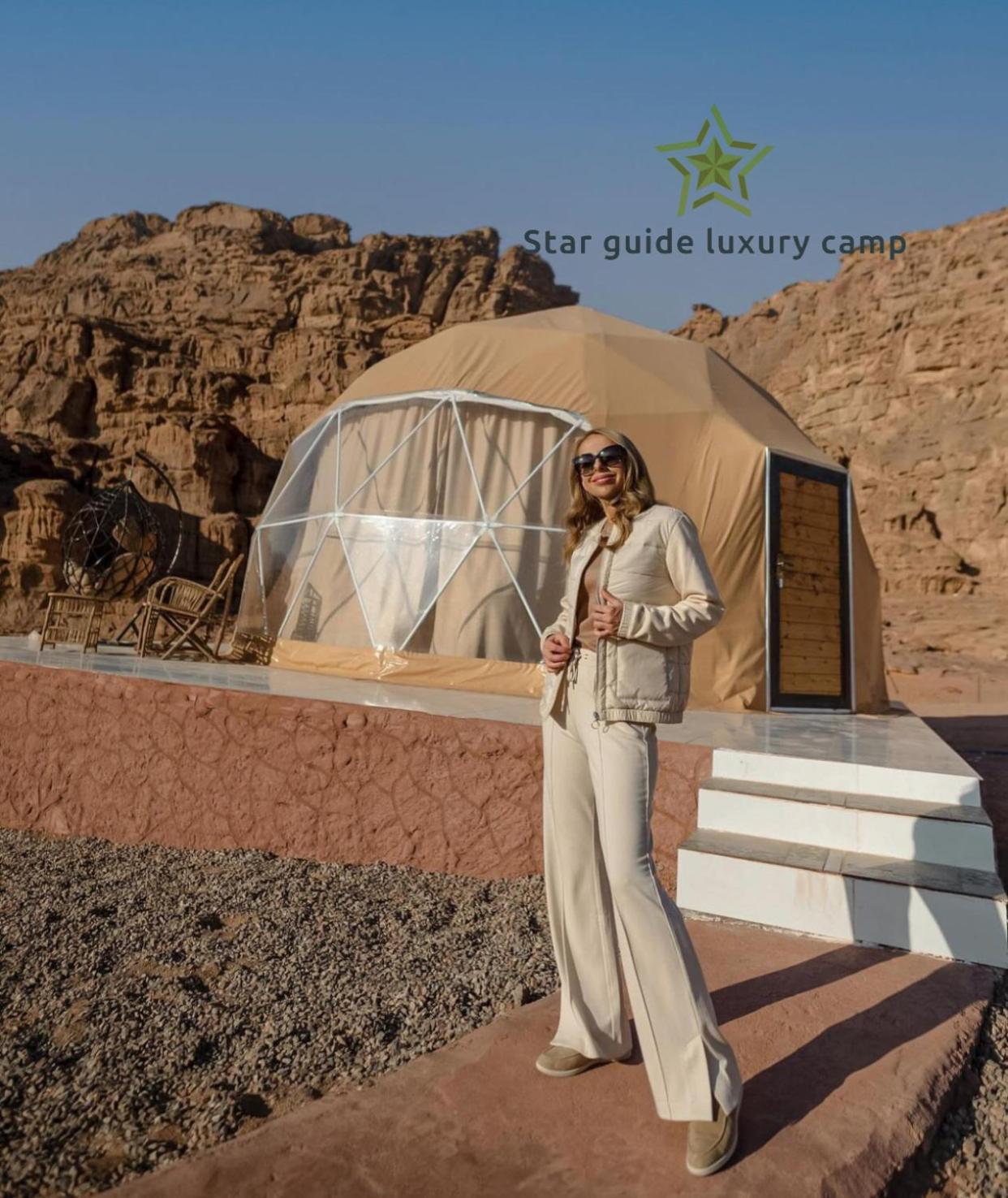 Star Guide Luxury Camp Hotell Wadi Rum Exteriör bild
