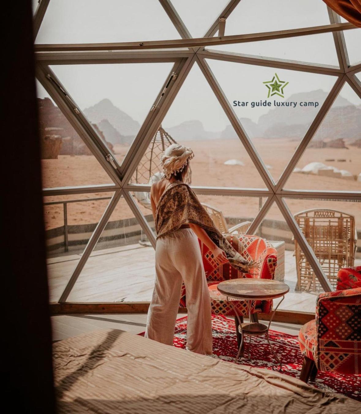 Star Guide Luxury Camp Hotell Wadi Rum Exteriör bild