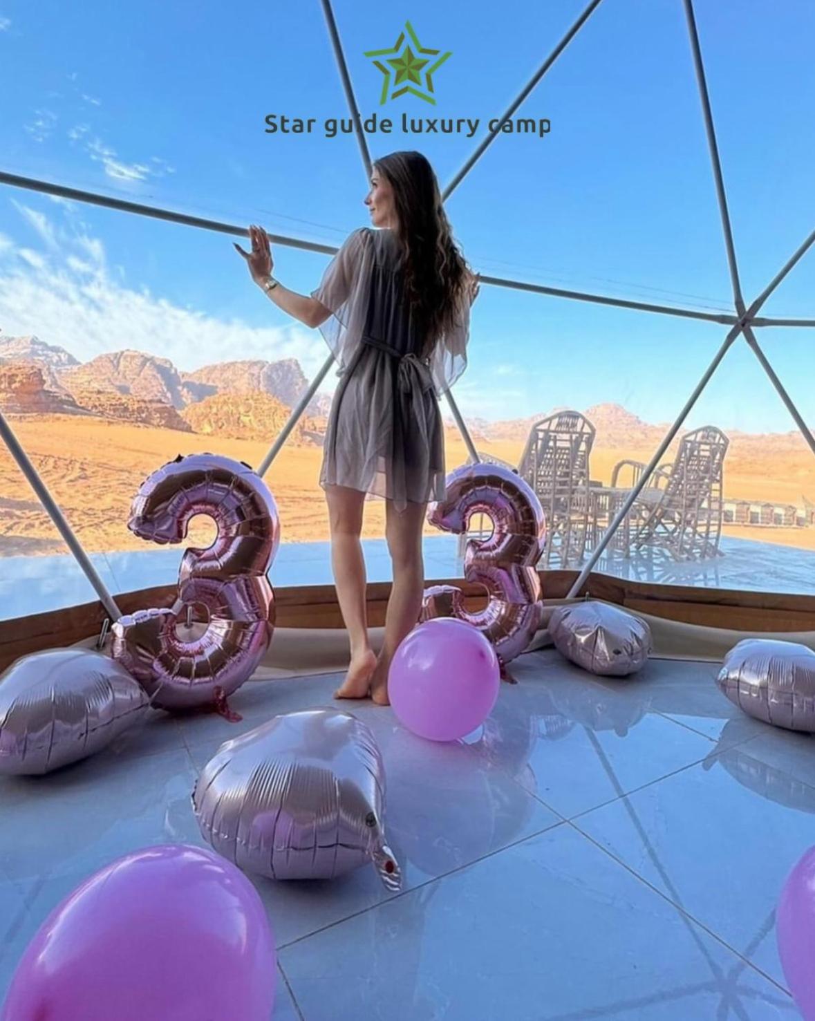 Star Guide Luxury Camp Hotell Wadi Rum Exteriör bild